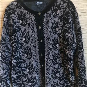 Icelandic sweater with beautiful design.